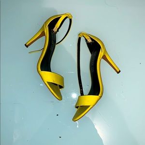 Yellow heels